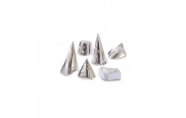 Silver Foil Party Hats  JUBILEE Adult size 